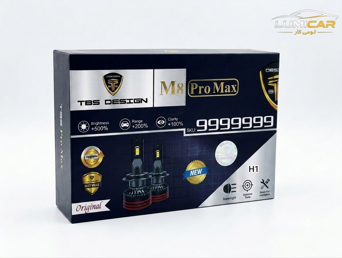 هدلایت توبیز اصلی M8 Pro Max پایه H1